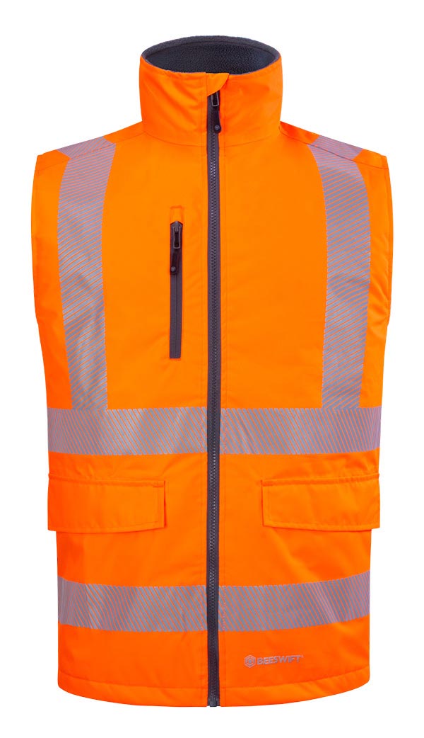 Beeswift Mens Bodywarmer  - PBW65OR Beeswift Mens Bodywarmer  - PBW65OR