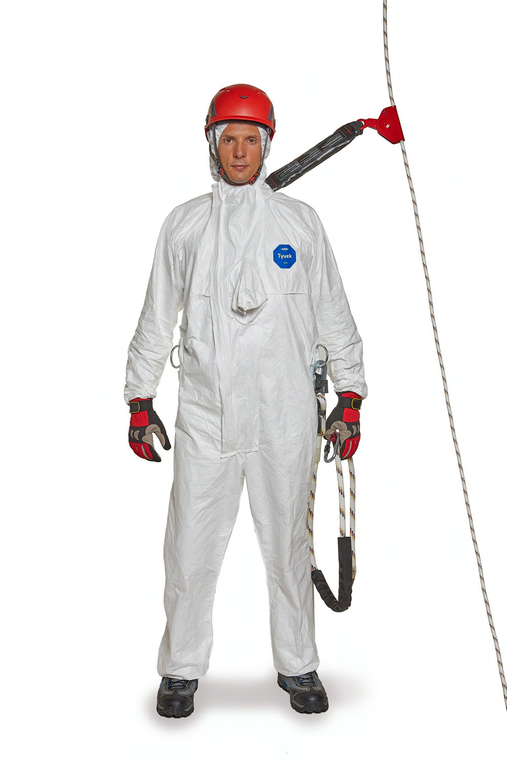 TYVEK 500 HOODED COVERALL - TBS500HP TYVEK 500 HOODED COVERALL - TBS500HP